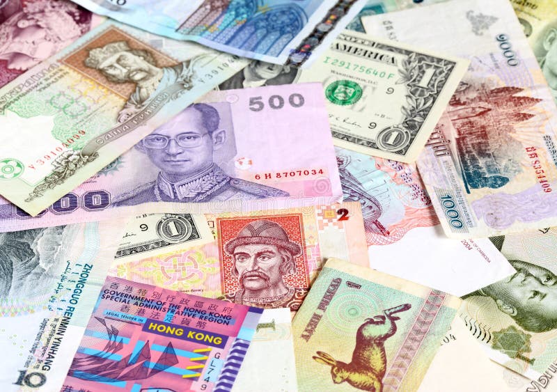 Money background stock photos