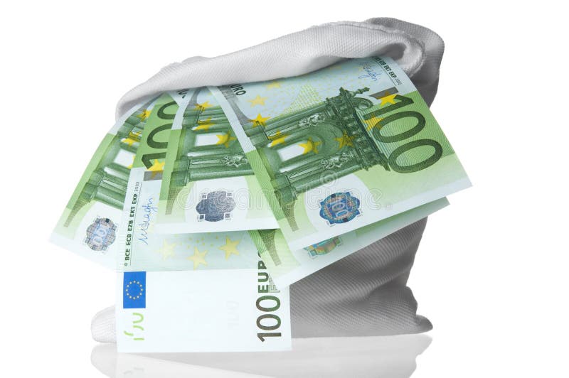 Money in the bag stock photo. Image of closeup, bill 49132808