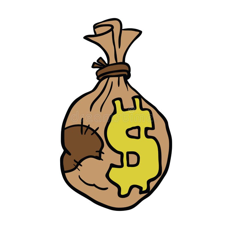 moneybag cartoon moneybag cartoon