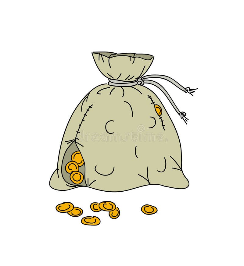 Download Blue Clipart Money - Cartoon Money Bag Transparent PNG Image with  No Background - PNGkey.com