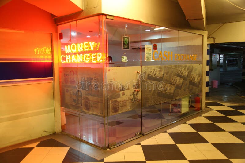 Money Changer In Cilandak Town Square Jakarta Editorial Stock Image