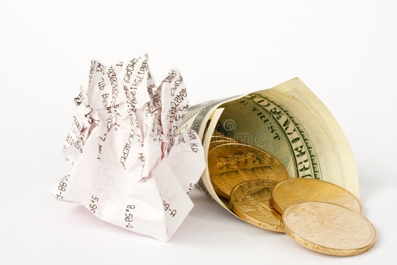 Money in the bag stock photo. Image of currency, earnings 15924954