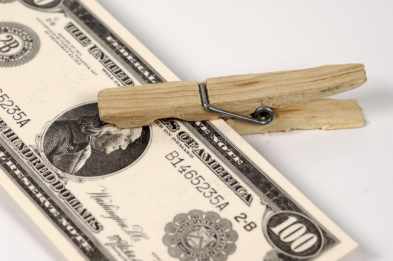 Money Clip stock photo. Image of currency, financial, accountant 14202