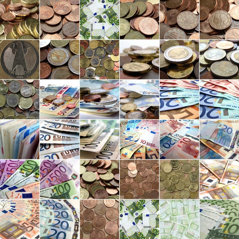 Money collage