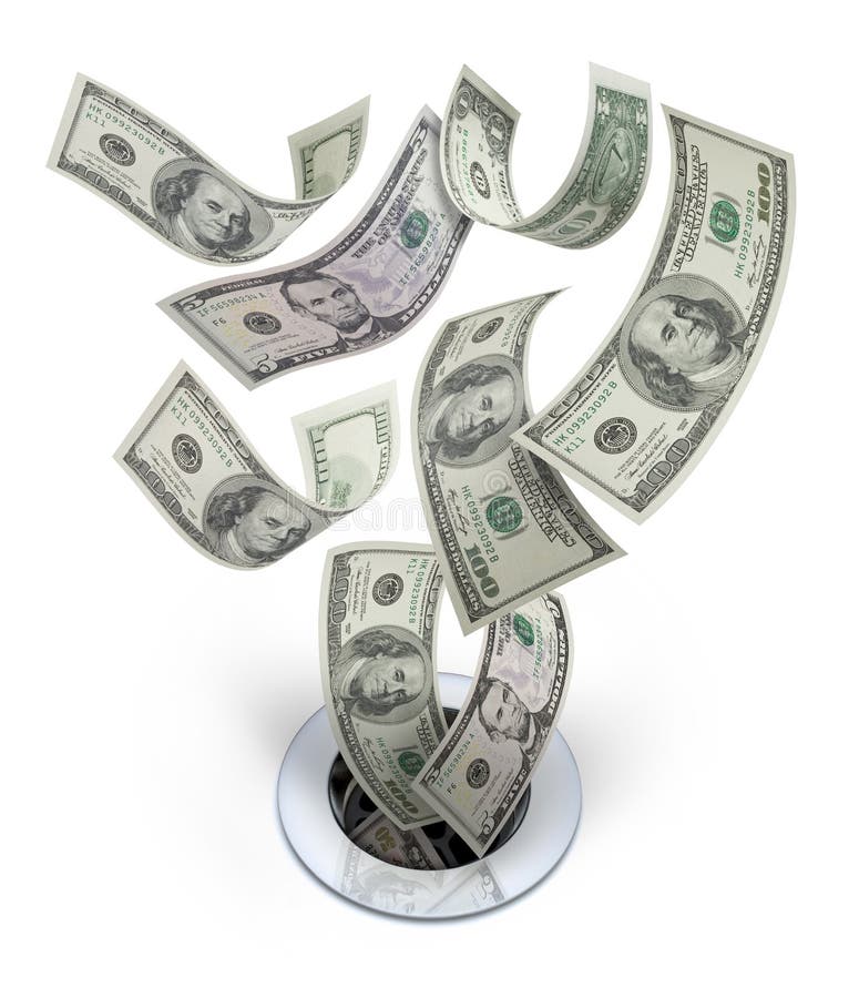 Money Down The Drain Waste stock images Money Down The Drain Waste stock images