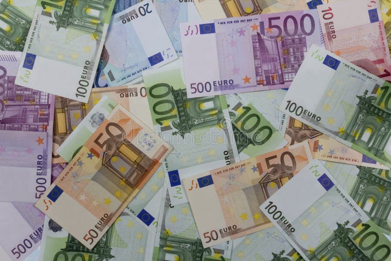 Money Euros (EUR) notes