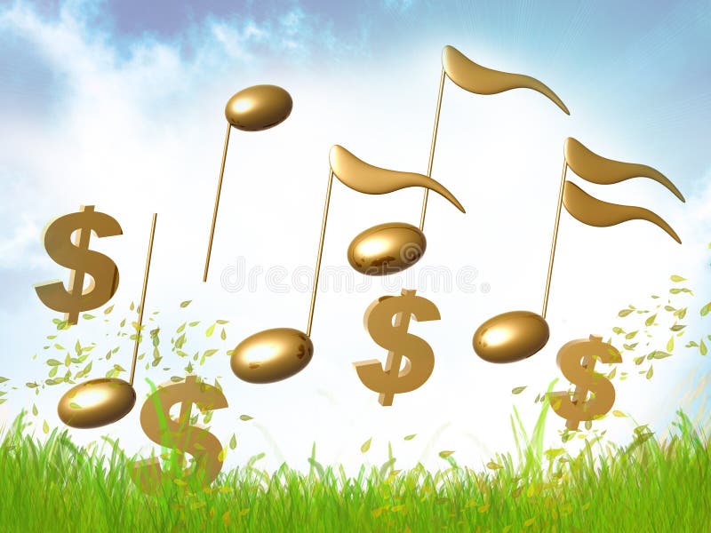 Money and finance symphony