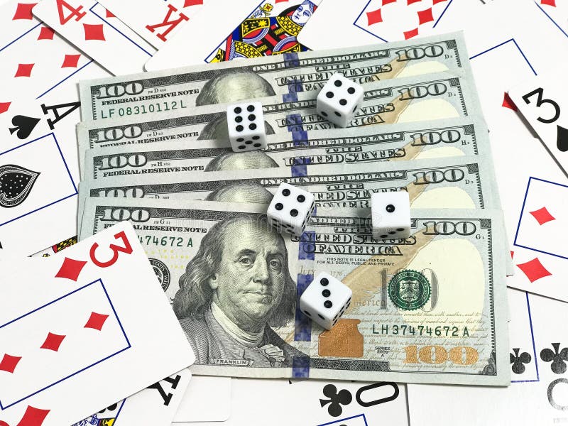 Money in Game and Casino. Photo Image Stock Image - Image of cards,  accounting: 108014503