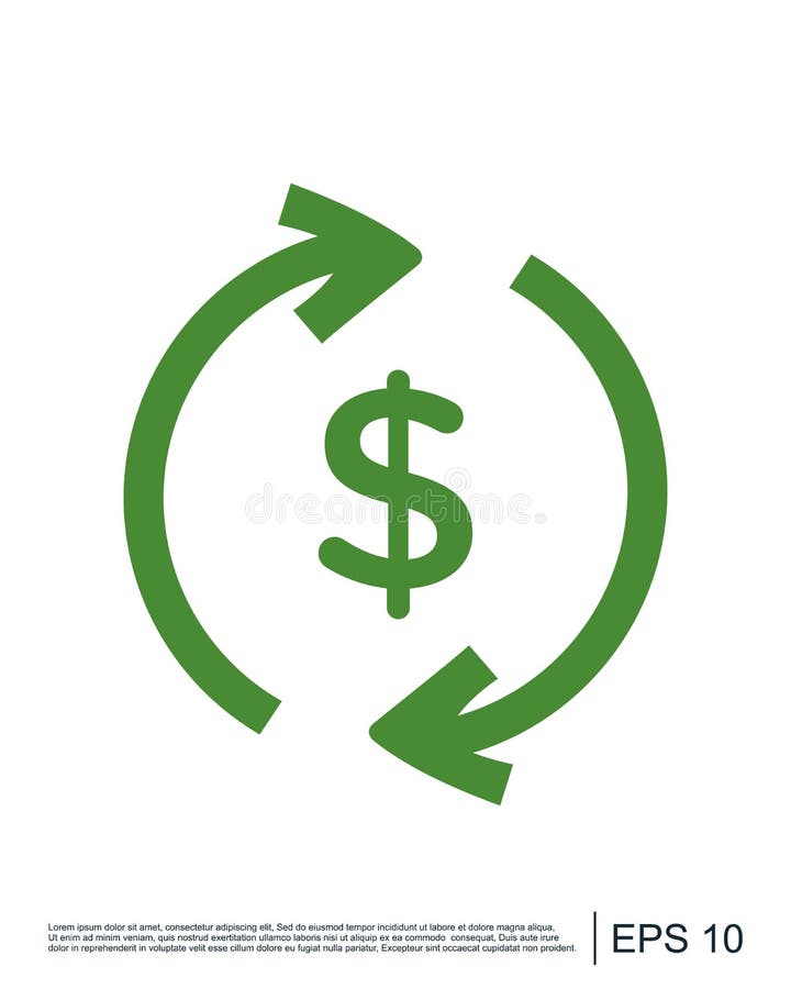 Money Icon, Business Finance Icon Stock Vector - Illustration of ...
