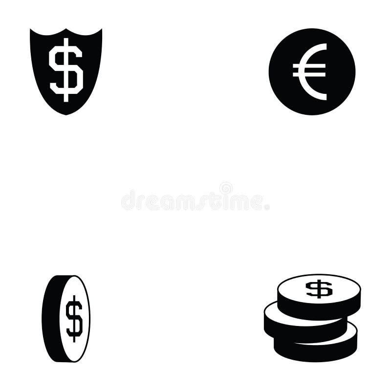 Money icon set stock vector. Illustration of icon, investment 120568983