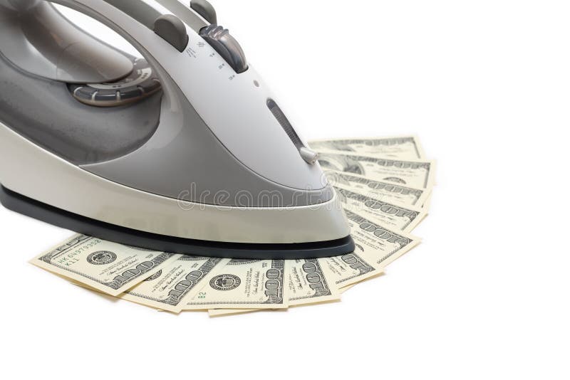 Money Ironing stock photo. Image of household, finance 19745310
