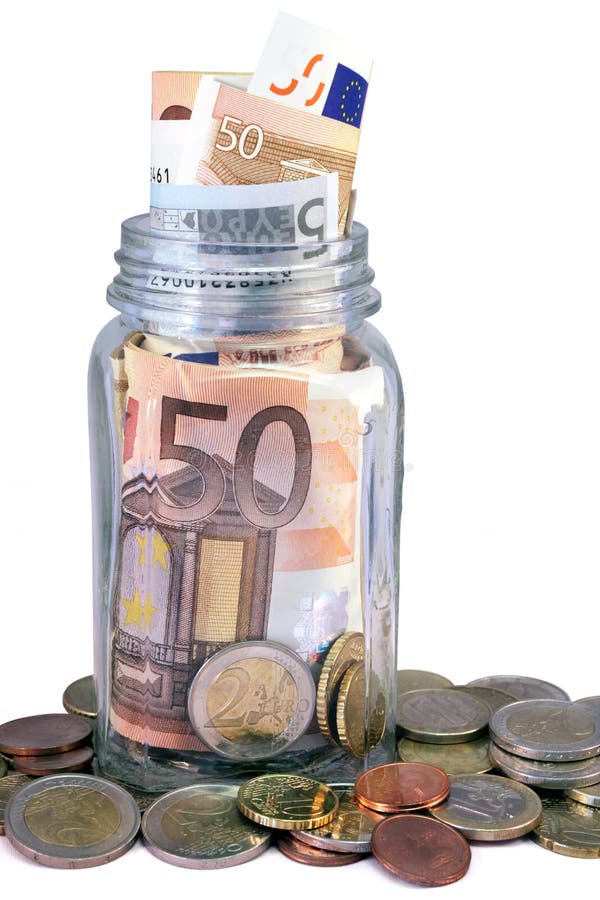 Money Jar royalty free stock images