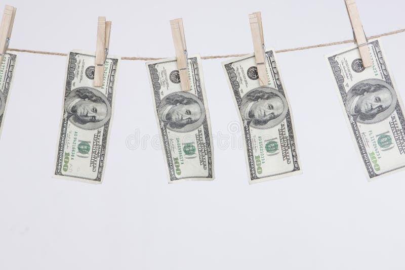 Money laundering stock image. Image of hung, washing 11437723