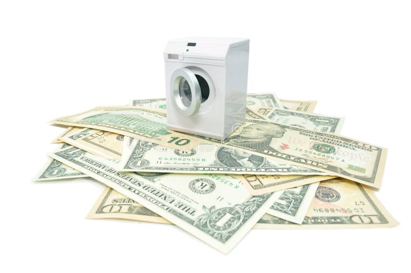 Money laundry stock image. Image of banknotes, crime 21079741