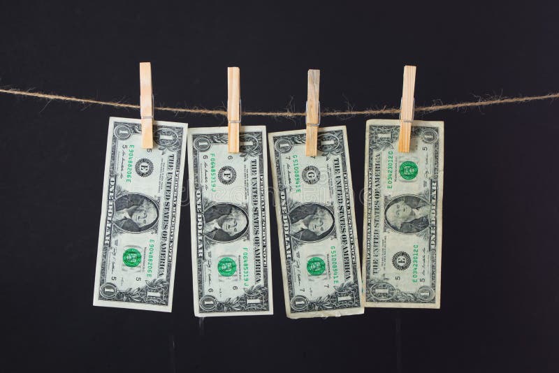 Money laundry concept stock photo. Image of illegal, banknotes 79205568