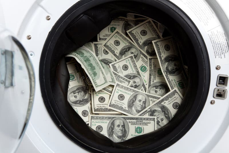 Money laundry stock image. Image of black, pecuniary, forbidden 2488321