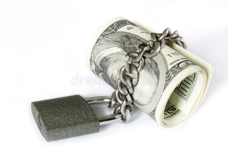 Money in lock