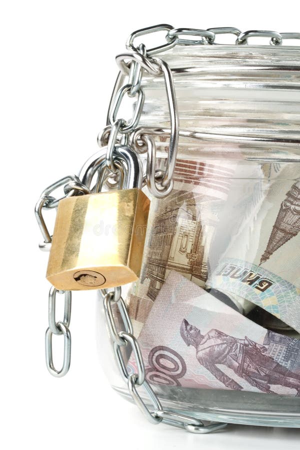 Money in a pot. stock image. Image of brass, banking, invest 7855357