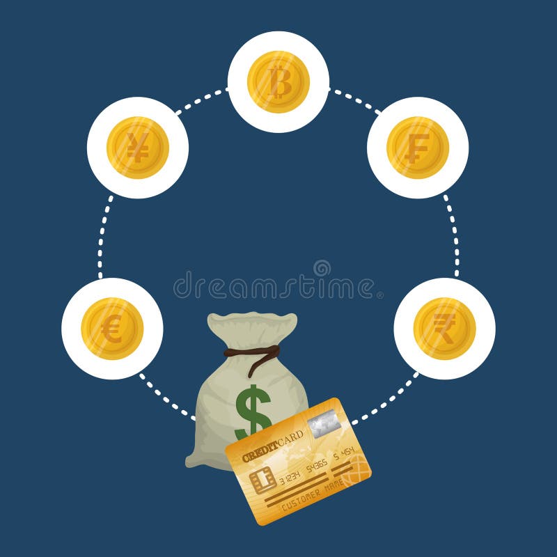 Money symbol currency stock illustration