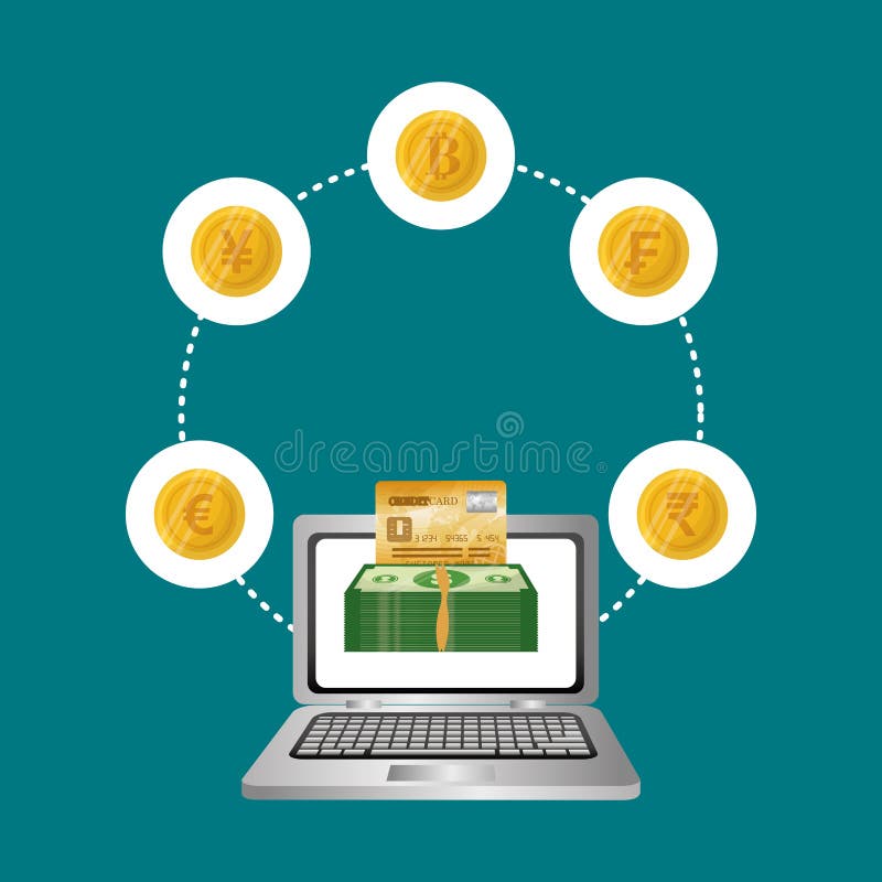 Money symbol currency stock illustration