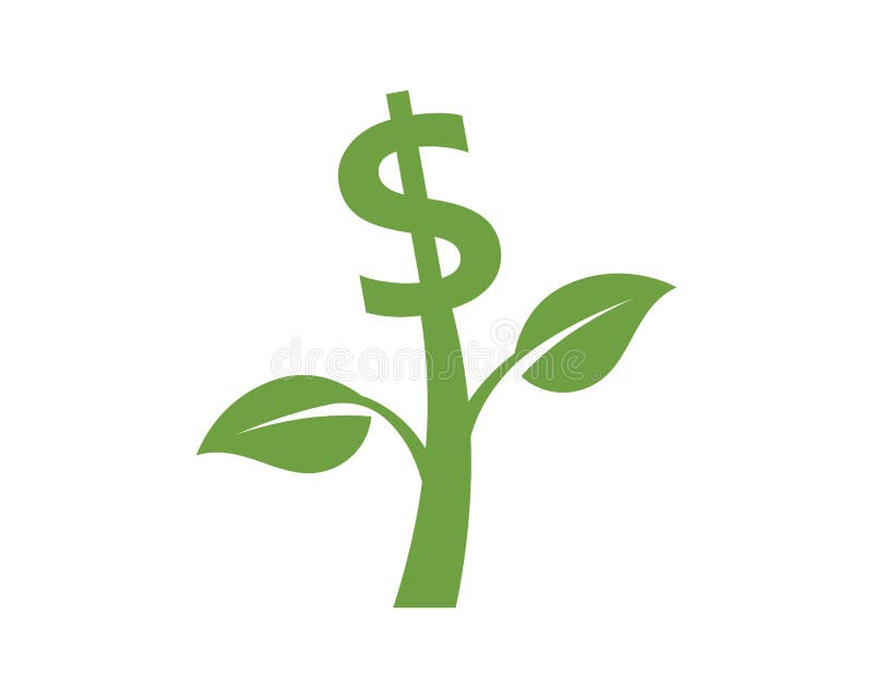 Money Tree Prosperity Logo Vector Stock Vector Illustration of vector