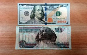 Money 100 USD Vs 100 EGP Stock Image Image Of Finance 83181381