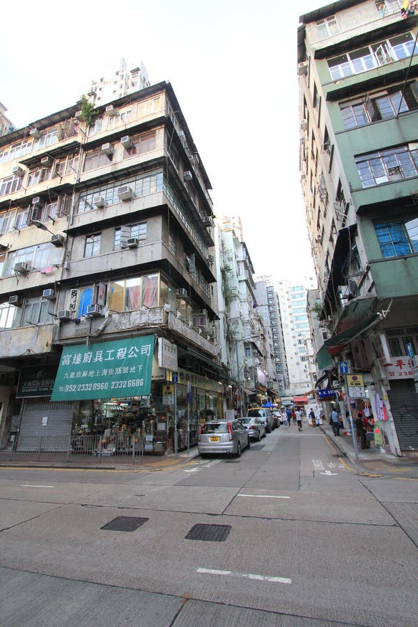 Mong Kok Street View in Hong Kong Editorial Image - Image of china
