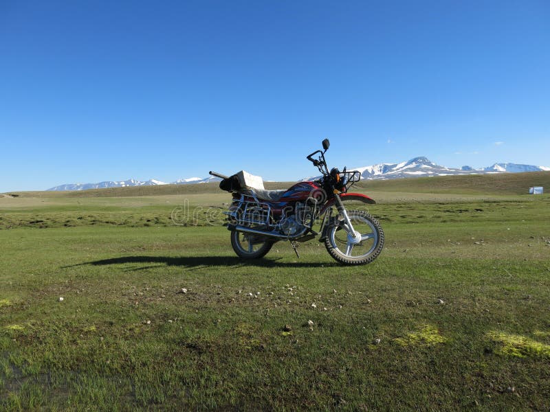 Mongolië - traditionele levensstijl en landschap in West-Mongolië stock foto's Mongolië - traditionele levensstijl en landschap in West-Mongolië stock foto's
