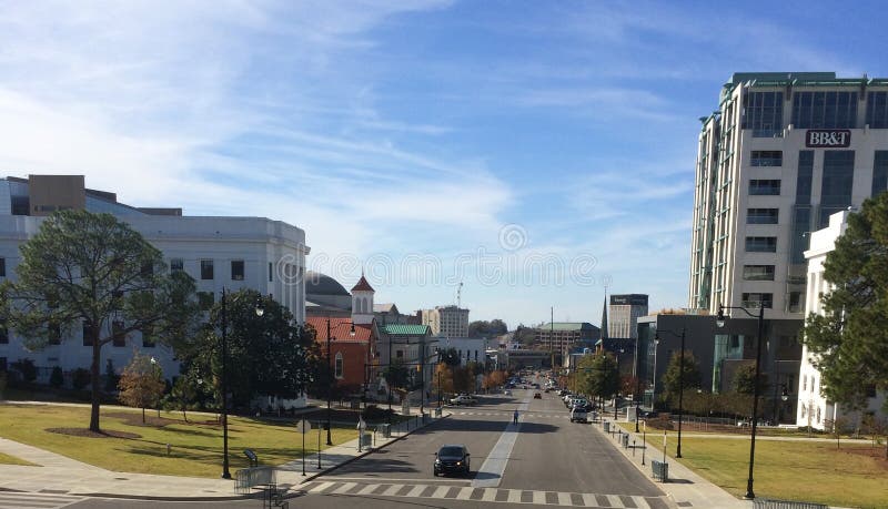 Mongomery do centro Alabama do capital fotografia de stock royalty free Mongomery do centro Alabama do capital fotografia de stock royalty free