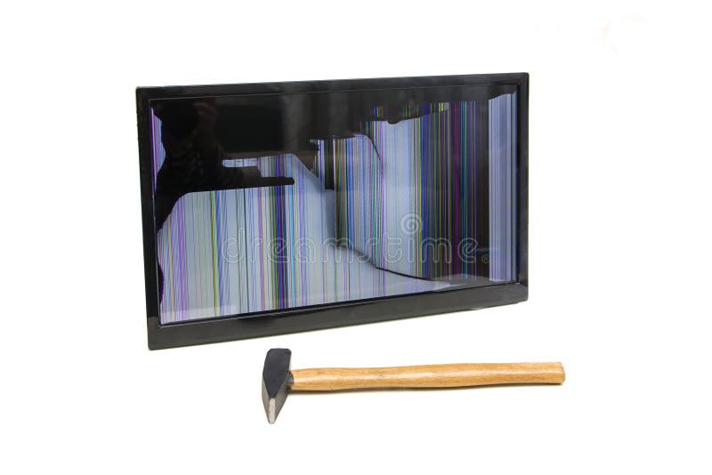 Monitor obrazy stock