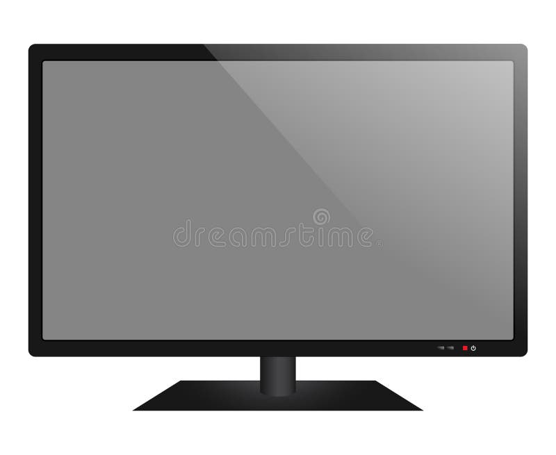 Monitor LED royalty illustrazione gratis