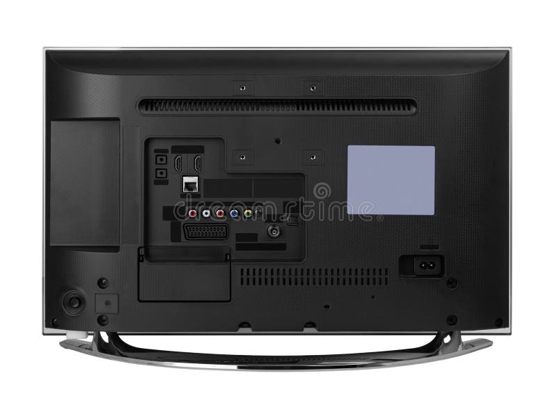 Monitor dell'affissione a cristalli liquidi o principale di Internet TV immagine stock Monitor dell'affissione a cristalli liquidi o principale di Internet TV immagine stock