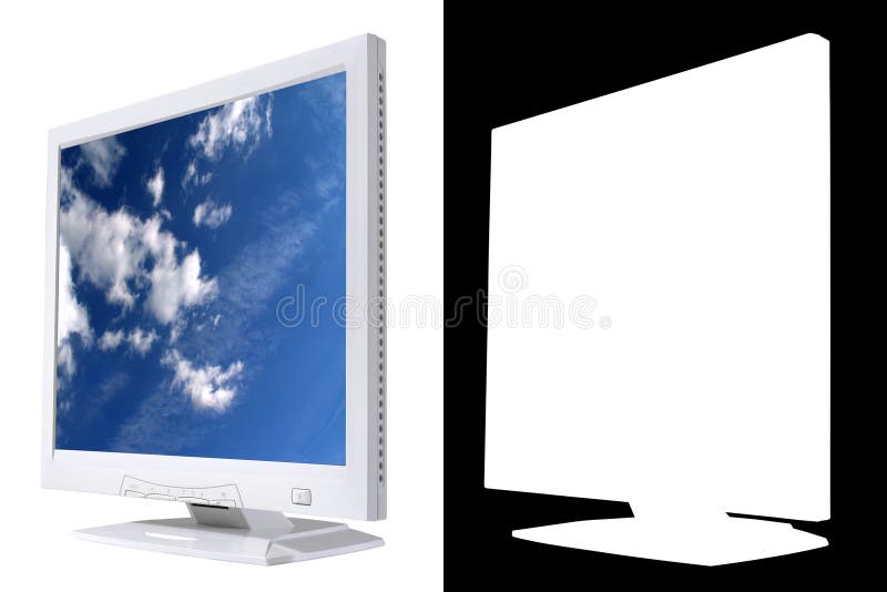 Monitor do LCD imagens de stock royalty free Monitor do LCD imagens de stock royalty free