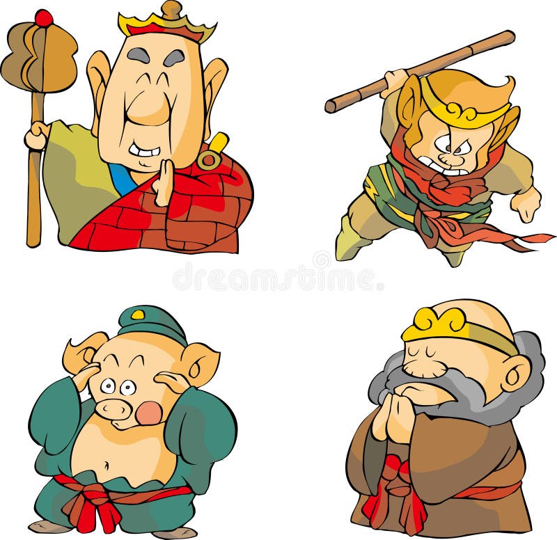 Monje libre illustration Monje libre illustration