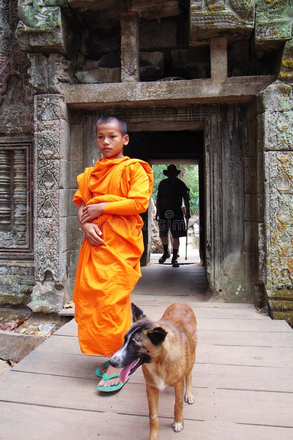 Monk in Cambodia