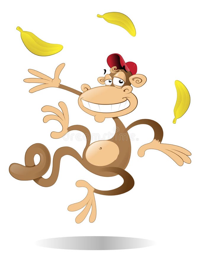 Monkey stock vector. Illustration of humour, africa, monkey - 19135327