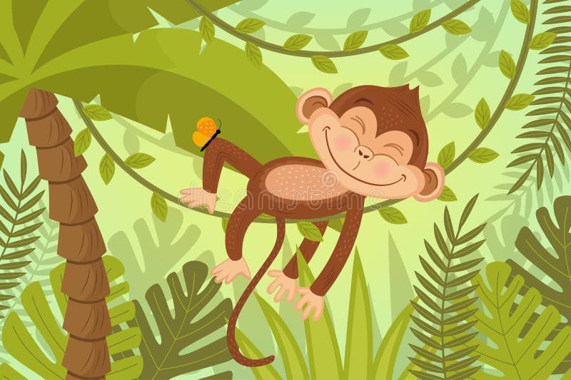Monkey Cartoon Jungle Swinging Vine Stock Illustrations – 154 Monkey  Cartoon Jungle Swinging Vine Stock Illustrations, Vectors & Clipart -  Dreamstime