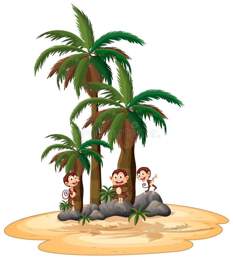 Albums 104+ Images three monkeys sat in a coconut tree Stunning