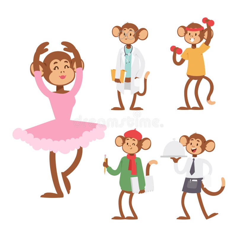 Monkeys редкая животная макака шаржа вектора как иллюстрация шимпанзе обезьяны зоопарка характера примата природы людей одичалая бесплатная иллюстрация Monkeys редкая животная макака шаржа вектора как иллюстрация шимпанзе обезьяны зоопарка характера примата природы людей одичалая бесплатная иллюстрация