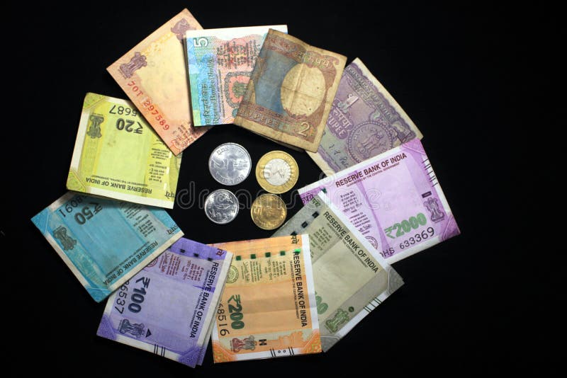 Monnaies Indiennes 50 100 200 Billets Et Pi ces En Euros De 500 Roupies symbole-de-roupies-indiennes-en-forme-ronde-roupies-indiennes