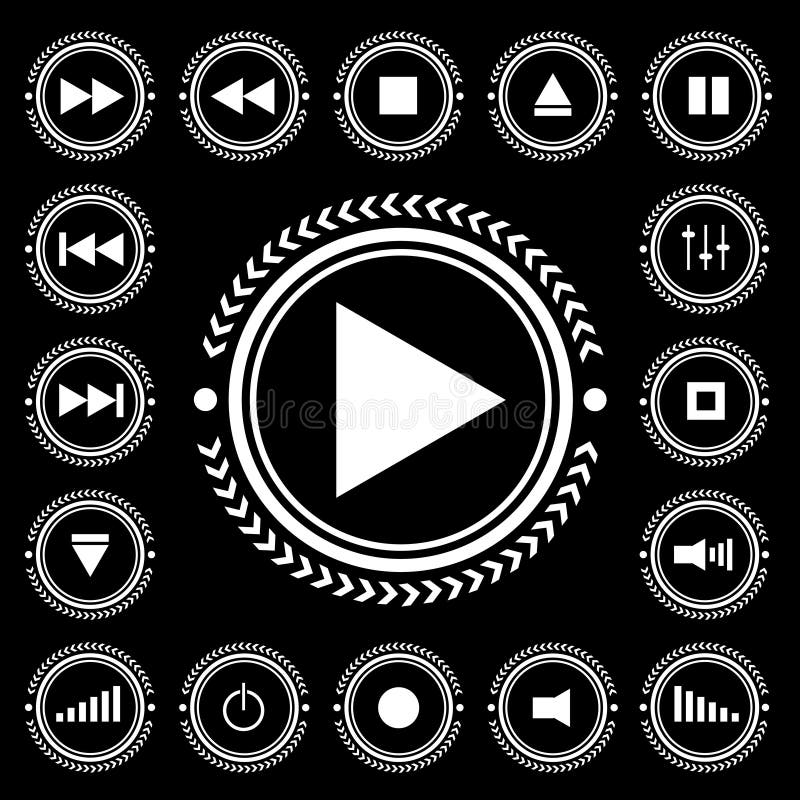 Mono control royalty free illustration