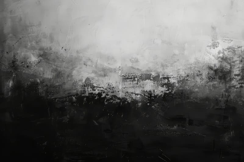A monochromatic abstract composition, with subtle gradations of tone and texture stock illustration