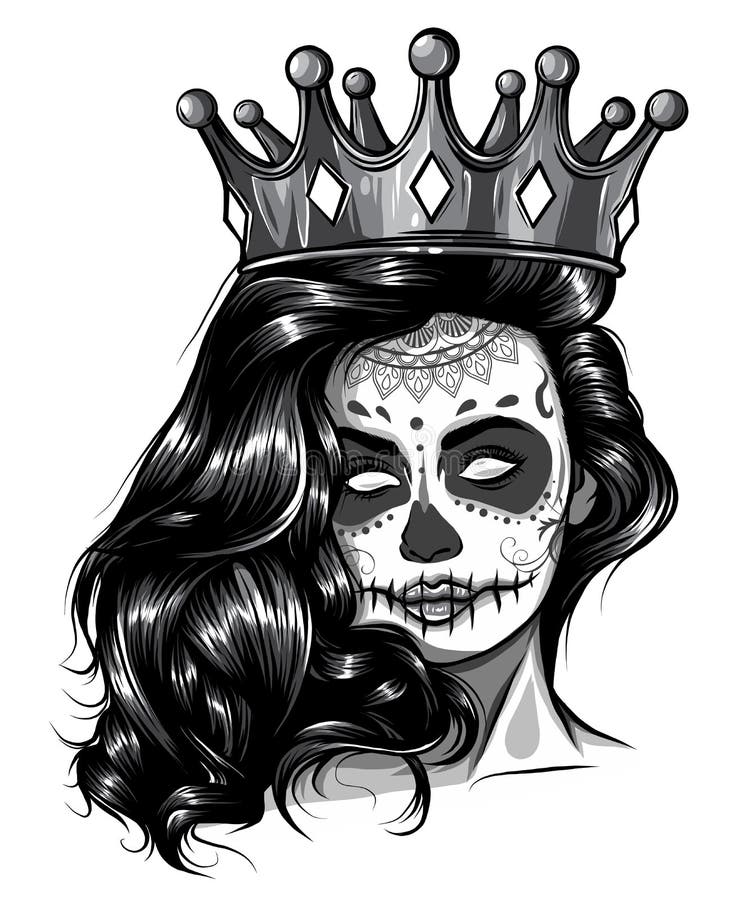 Free Skull Crown Svg