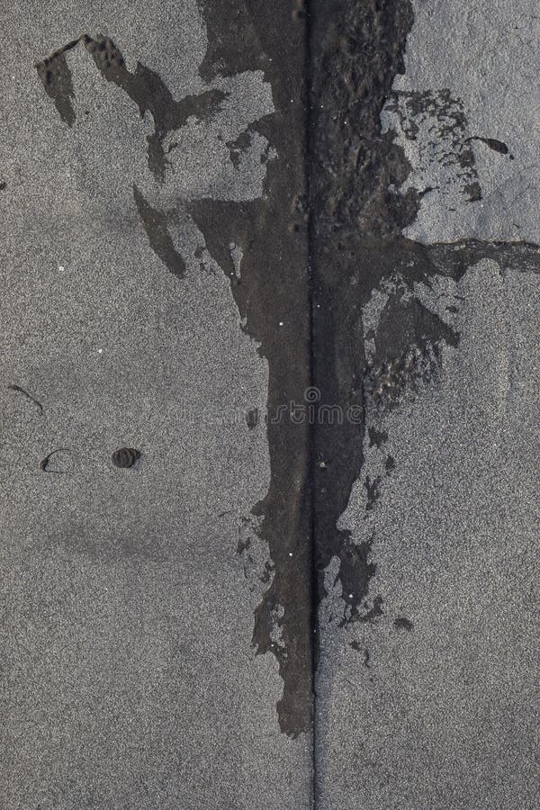 Asphalt or Tar Texture of Old Roofing Stock Photo Image of road