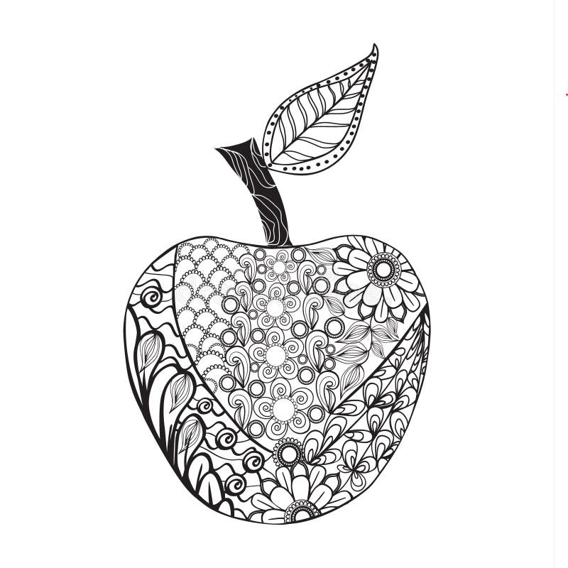 Zentangle Apple Stock Illustrations – 223 Zentangle Apple Zentangle Apple Stock Illustrations – 223 Zentangle Apple