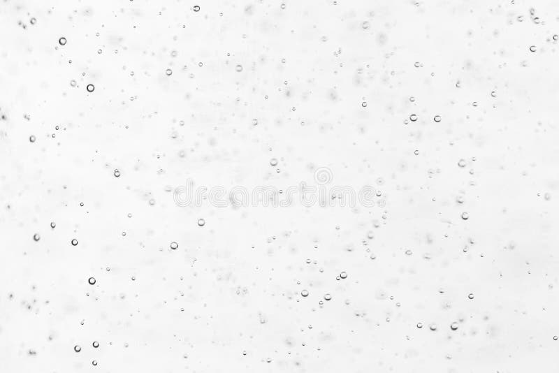 Monochrome Background with Air Bubbles in the Liquid. Gel Detergents