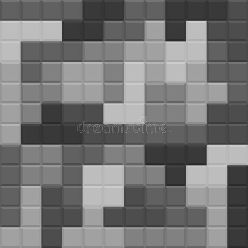 Monochrome blocks seamless background pattern