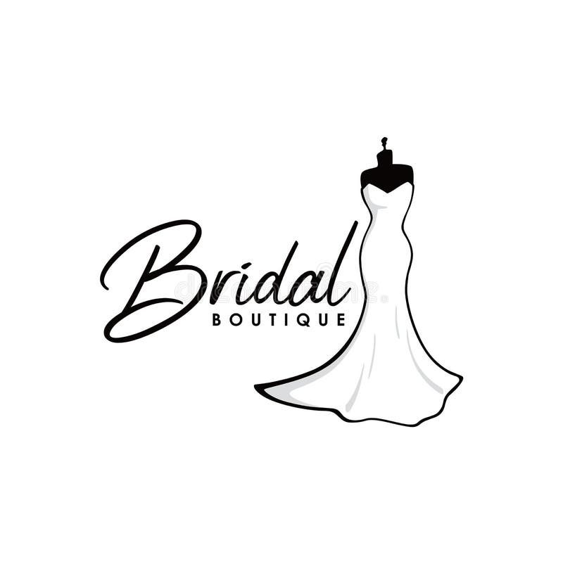Monochrome Bridal Boutique Logo ...