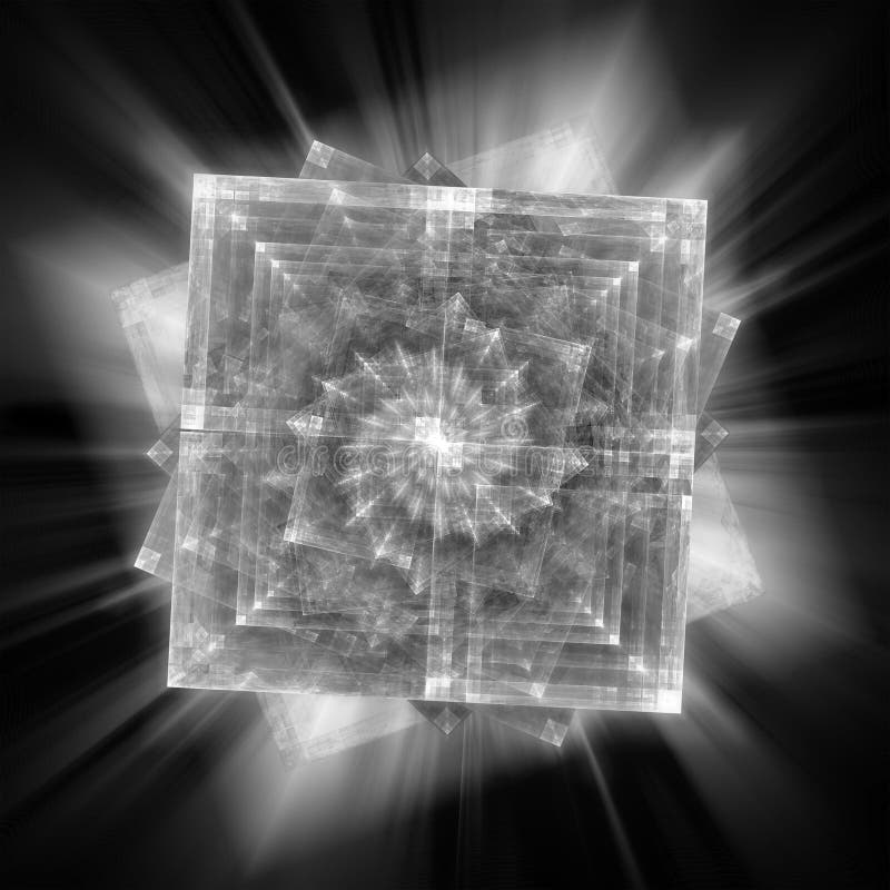 Monochrome Mandala vector illustration