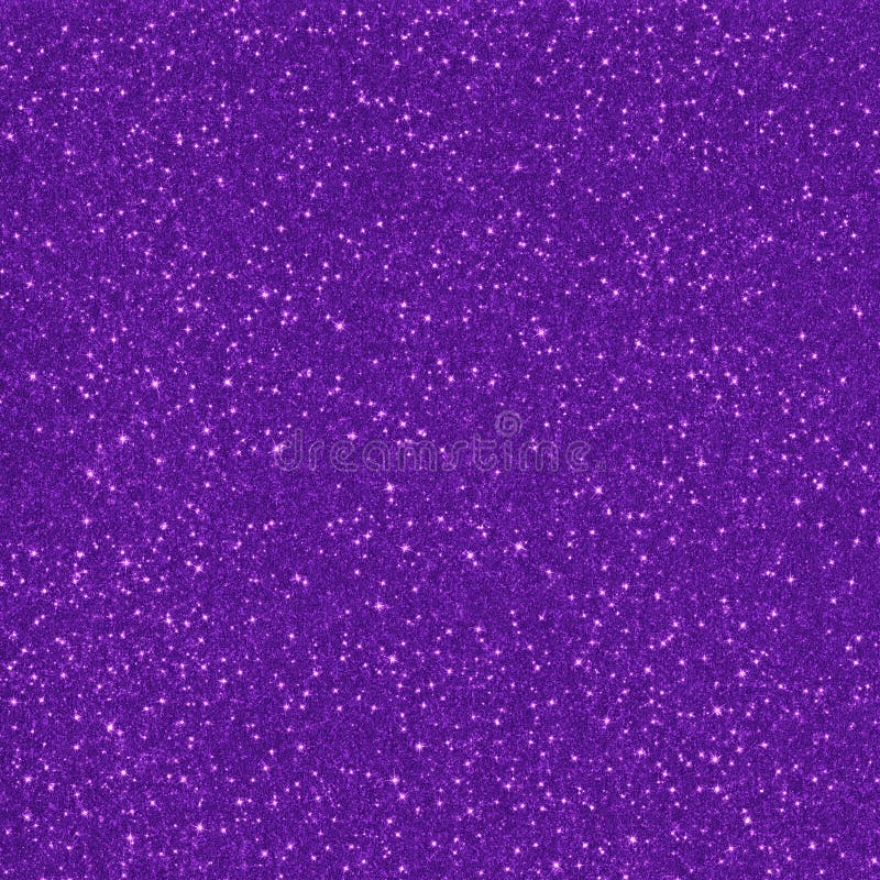 Monochrome Purple Colored Digital Glitter Paper Texture Stock